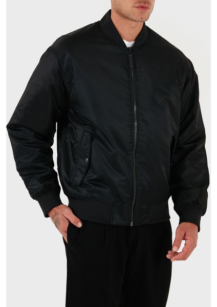 Regular Fit Kolej Yaka Su Itici Bomber Ceket LV04RC526GUB1 Erkek Ceket LV04RC526G Ub1 indirimleri