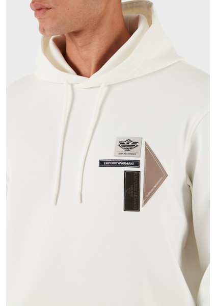 Logolu Pamuklu Regular Fit Kapüşonlu Sweat Erkek Sweat EM003587 AF10013 U0003 indirimleri