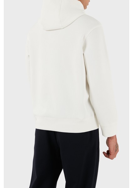 Logolu Pamuklu Regular Fit Kapüşonlu Sweat Erkek Sweat EM003587 AF10013 U0003