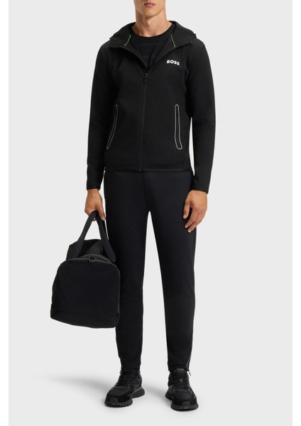 Streç Logolu Regular Fit Kapüşonlu Sweat Erkek Sweat 50542948 001 fiyatları