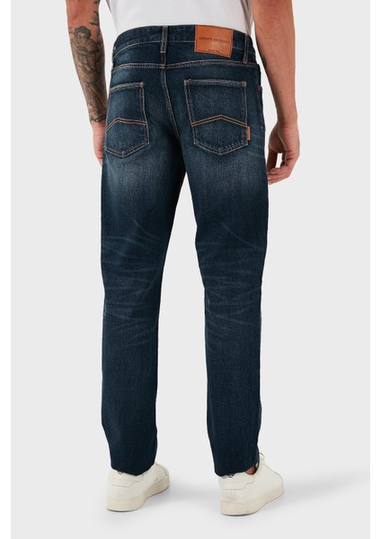 Pamuklu Slim Fit Normal Bel Düz Paça Esnek Jeans Erkek Kot Pantolon XM000049 AF18810 MB001 modelleri