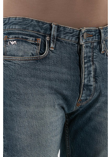 Streç Pamuklu Slim Fit Düşük Bel Dar Paça Jeans Erkek Kot Pantolon EM000668 AF14297 MB002 indirimleri