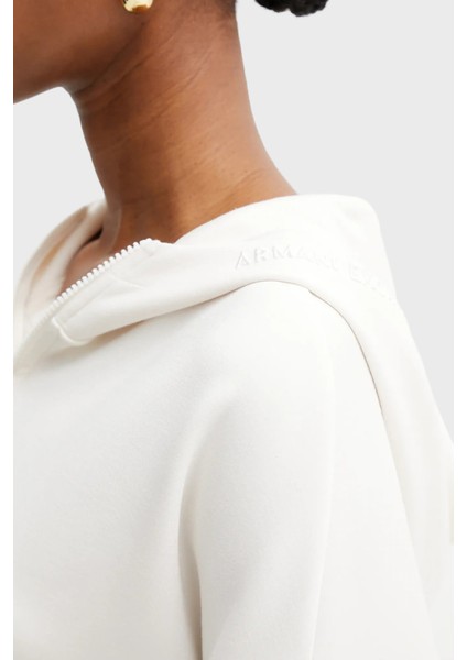 Relaxed Fit Kapüşonlu Yaka Kanguru Cepli Sweat Bayan Sweat XW000980 AF16111 U1003 indirimleri