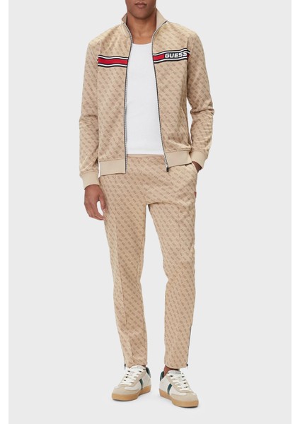 Korbin Pamuklu Jakarlı Logo Baskılı Regular Fit Dik Yaka Sweat Z2BQ06K7122 Erkek Sweat Z2BQ06 K7122 P13W fiyatları