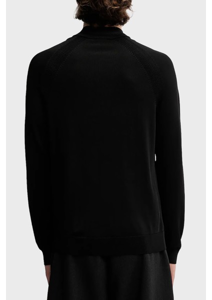 Logolu Regular Fit Yarım Fermuarlı Dik Yaka Kazak Erkek Kazak 50543786 001 modelleri