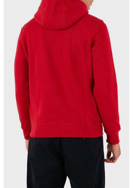 Pamuk Karışımlı Regular Fit Kanguru Cepli Kapüşonlu Sweat Erkek Sweat MW0MW37361 Xld fiyatları