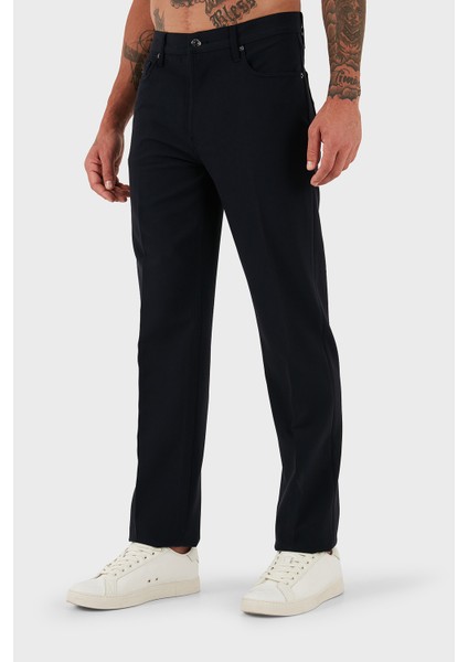 Streç Straight Fit Normal Bel Düz Paça Pantolon Erkek Pantolon EM000763 AF18079 UB118 fırsatları