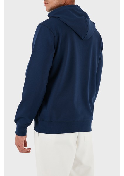 Pamuklu Relaxed Fit Kapüşonlu Logolu Sweat Erkek Sweat MW0MW39402 C7G fiyatları