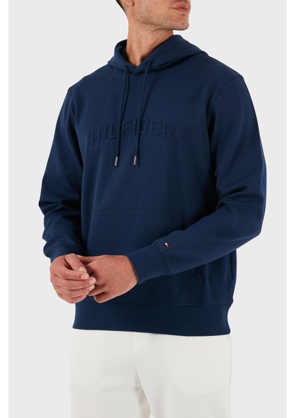 Pamuklu Relaxed Fit Kapüşonlu Logolu Sweat Erkek Sweat MW0MW39402 C7G indirimleri