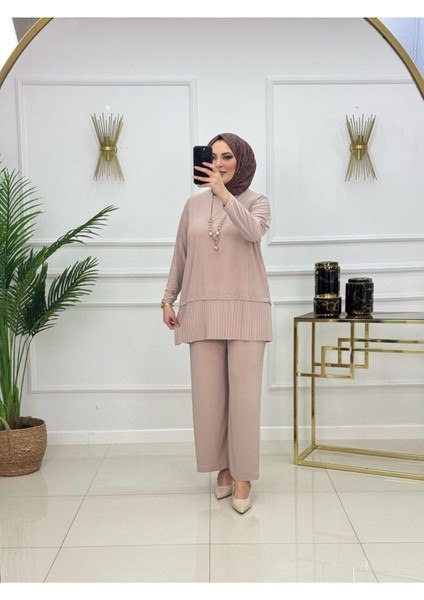 Kadın Tesettür 2'li Takım Tunik & Pantolon