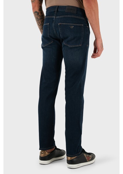 Streç Pamuklu Regular Fit Normal Bel Düz Paça Jeans Erkek Kot Pantolon EM001370 AF17749 MB001 fırsatları