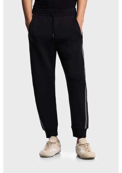 Logolu Relaxed Fit Normal Bel Lastikli Paça Jogger Pantolon Erkek Pantolon EM002914 AF10013 UC001
