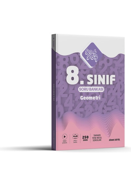 8. Sınıf Lgs Matematik Soru Bankası - Geometri 250 Adet Soru - 2025 Basım fiyatları