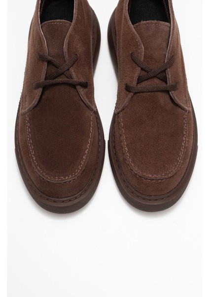 Lılya Kahverengi Süet Hakiki Deri Kadın Chukka Bot fiyatları