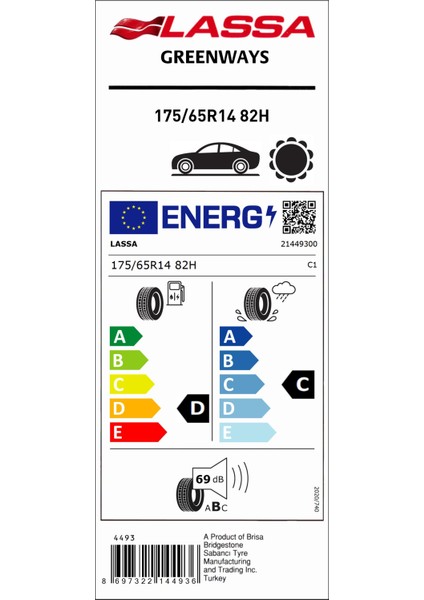 175-65R14 82H Greenways