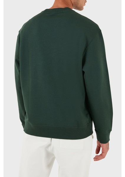 Logolu Pamuklu Relaxed Fit Bisiklet Yaka Sweat LV04LD242GLLG Erkek Sweat LV04LD242G Llg fiyatları