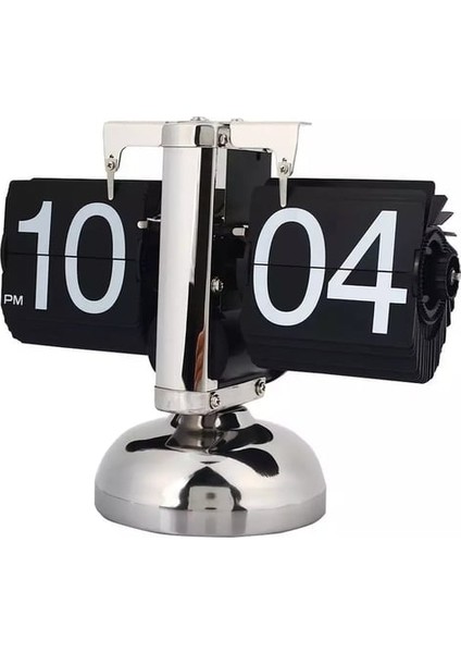 Modern Tasarım Yaprak Saat | Şık Retro Flip Clock Masa Saati