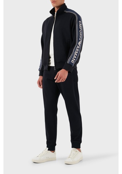 Logolu Pamuklu Regular Fit Dik Yaka Sweat Erkek Sweat EM002913 AF10013 UB118 fiyatları