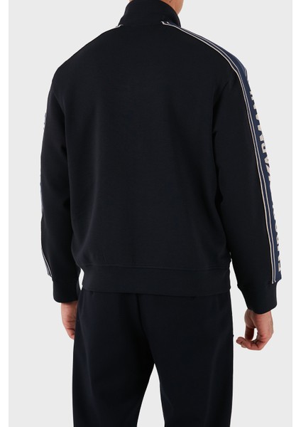 Logolu Pamuklu Regular Fit Dik Yaka Sweat Erkek Sweat EM002913 AF10013 UB118 modelleri