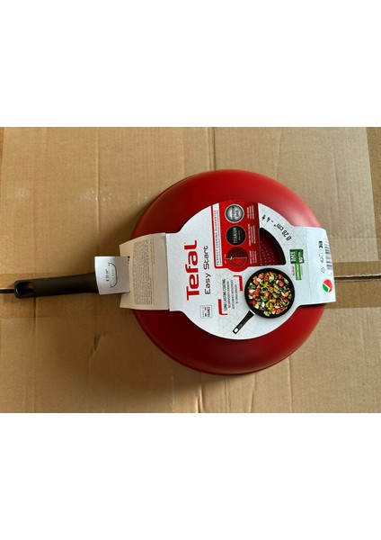 Wok 28 cm Derin Tava Kırımızı fiyatları