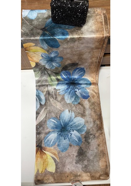 14081 Five Dijital Purple Şal #08-25#