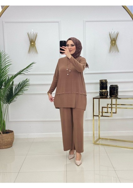 Kadın Tesettür 2'li Takım Tunik & Pantolon
