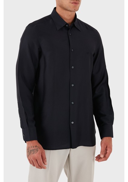 Ipek Karışımlı Regular Fit Klasik Yaka Gömlek Erkek Gömlek EM001537 AF17293 UB118 fırsatları