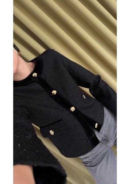 Gold Düğmeli Simli Ceket indirimleri