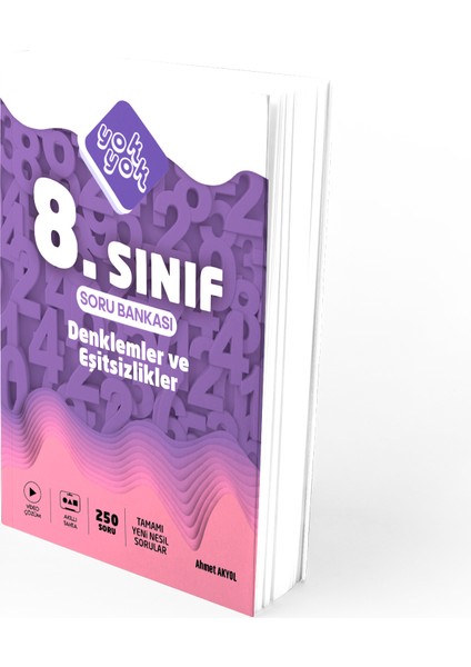 8. Sınıf Lgs Matematik Soru Bankası - Denklemler ve Eşitsizlikler 250 Adet Soru - 2025 Basım fırsatları