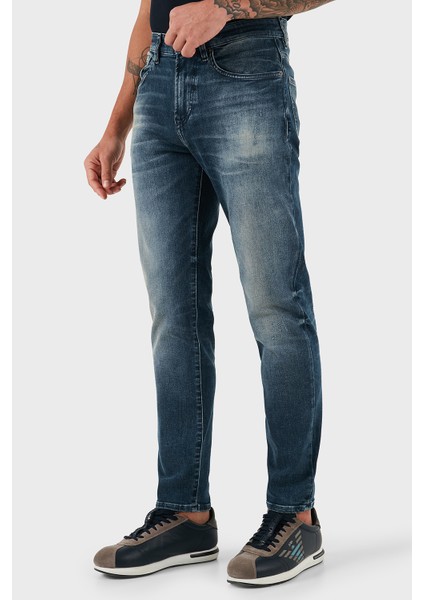 Streç Pamuklu Regular Fit Normal Bel Düz Paça Jeans Erkek Kot Pantolon 50544609 413 fırsatları