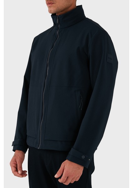 Regular Fit Dik Yaka Gizlenebilir Kapüşonlu Mont Erkek Mont 50547488 404