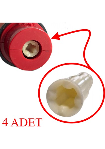 Fakir Sms 4154 Uyumlu Blender Kavrama Motor Dişlisi 4 Adet