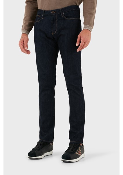 Streç Pamuklu Slim Fit Normal Bel Dar Paça Jeans Erkek Kot Pantolon EM000121 AF14116 MB001 modelleri