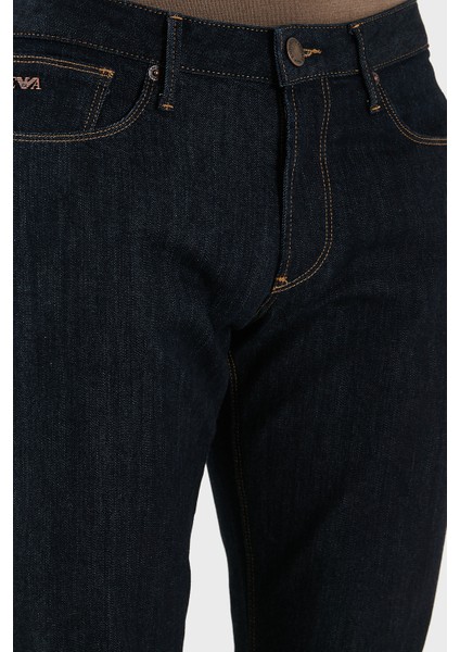 Streç Pamuklu Slim Fit Normal Bel Dar Paça Jeans Erkek Kot Pantolon EM000121 AF14116 MB001