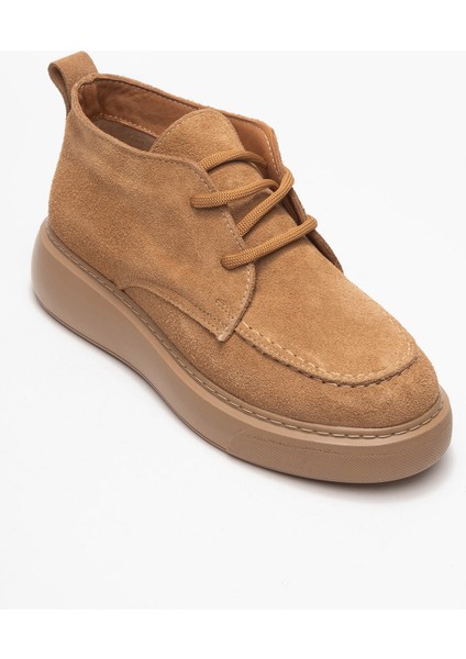 Lılya Toprak Süet Hakiki Deri Kadın Chukka Bot modelleri