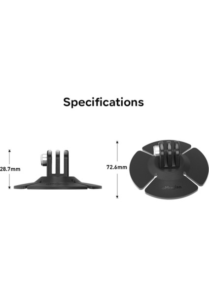 INSTA360 Gopro djı Uyumlu Yapışkanlı Montaj Aparatı Amagisn fırsatları