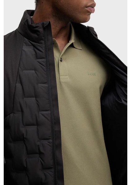 Kapitoneli Kuş Tüyü Dolgulu Regular Fit Dik Yaka Şişme Mont Erkek Mont 50541054 001 fırsatları