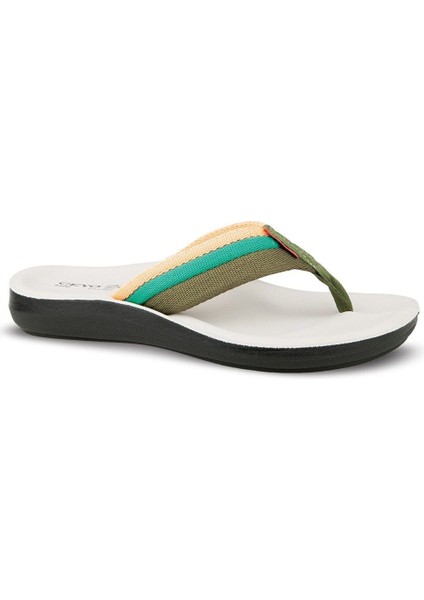 Genç Erkek Terlik 6100-27 Haki