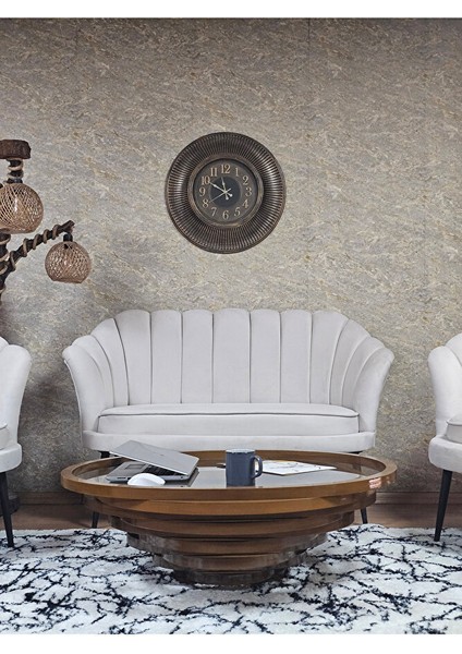 Istiridye Takım Siyah Boyalı Sivriltme Ayak Çay Seti Koltuk Takımı Krem Renk 110 x 48 Boyut/ebat fiyatları