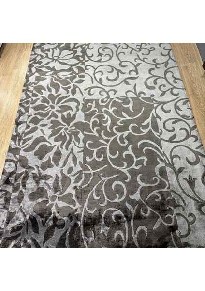 Eko Halı Fantacy 825 Charcoal Ithal El Dokuma Halı