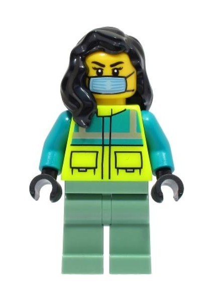 Minifigür Ambulance Driver Female CTY1569