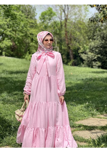 %100 Müslin Çift Kat Kumaş Tam Boy Elbise fırsatları