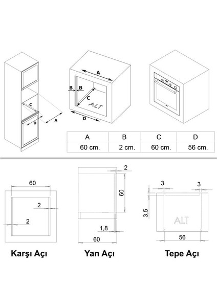 Ank.fırın Steam Master Gri Cam Dij.saat