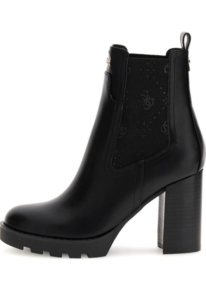 Kadın Nealle Kalın Topuklu Platform Chelsea Bot - Siyah fiyatları