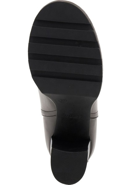 Kadın Nealle Monogram Desenli Kalın Topuklu Chelsea Bot - Kahverengi indirimleri