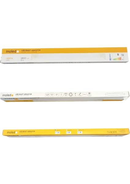 Inoled Verta 2905 18W LED Bant Armatür - 6500 K Beyaz Işık indirimleri