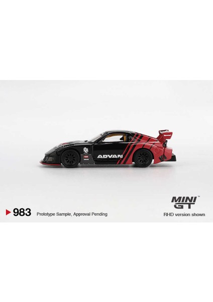 Mını Gt 1:64 Mazda Rx-7 Lb Super Silhouette Advan Diecast Model Araba modelleri