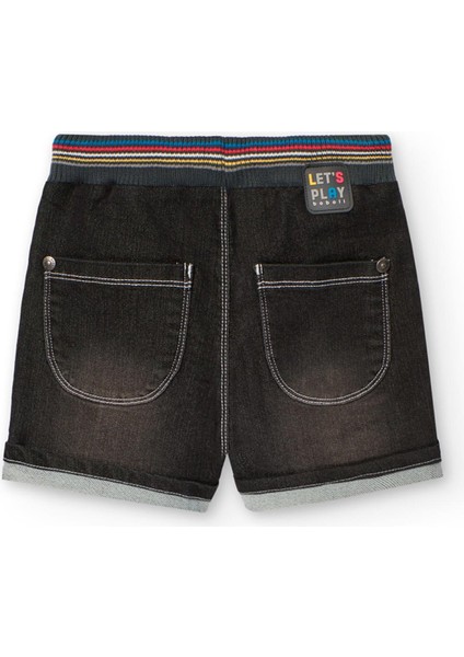 Born To Ride Baskılı Erkek Çocuk Denim Şort modelleri