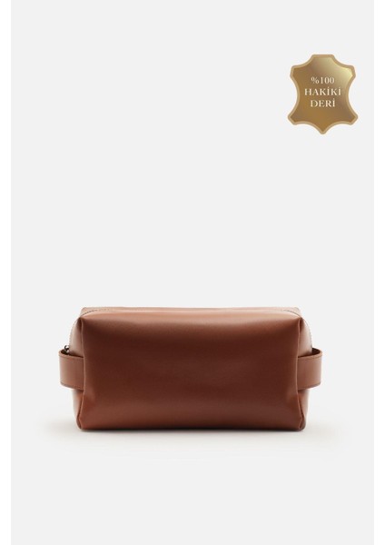 Bravo %100 Hakiki Deri Erkek El Çantası – Metal Fermuarlı Dayanıklı Tasarım