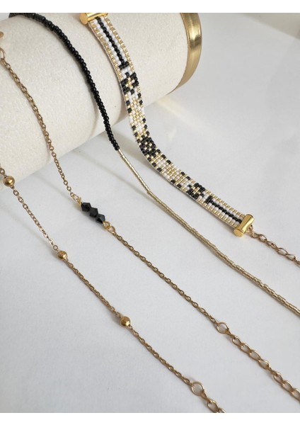 Anatolian Night 4'lü Miyuki Bileklik Set modelleri